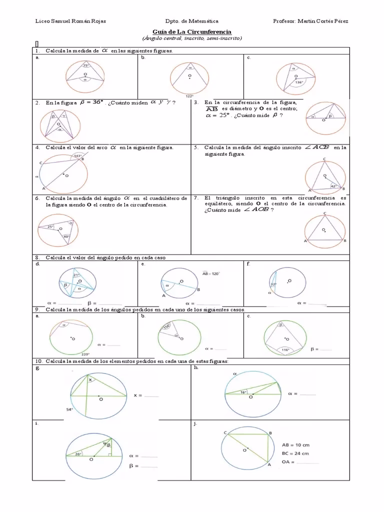 ¿Cómo calculo la medida de un ángulo?