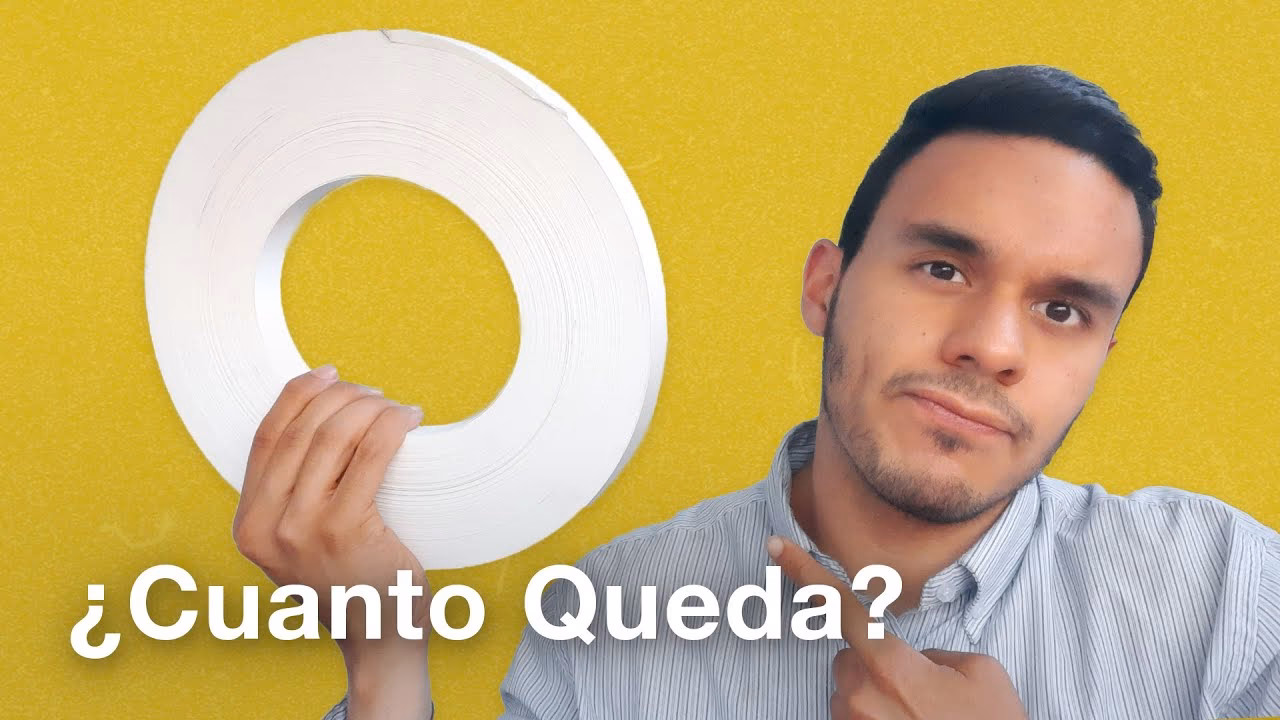 ¿Cómo calcular el volumen de un rollo?