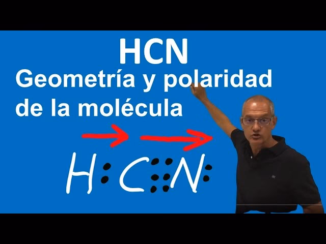¿Cómo calcular la electronegatividad del HCN?