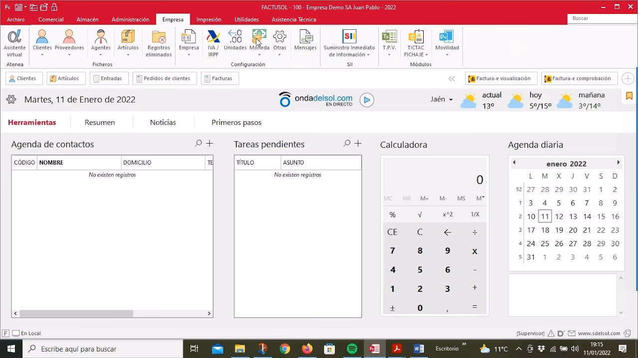 ¿Cómo meter gastos en Factusol?