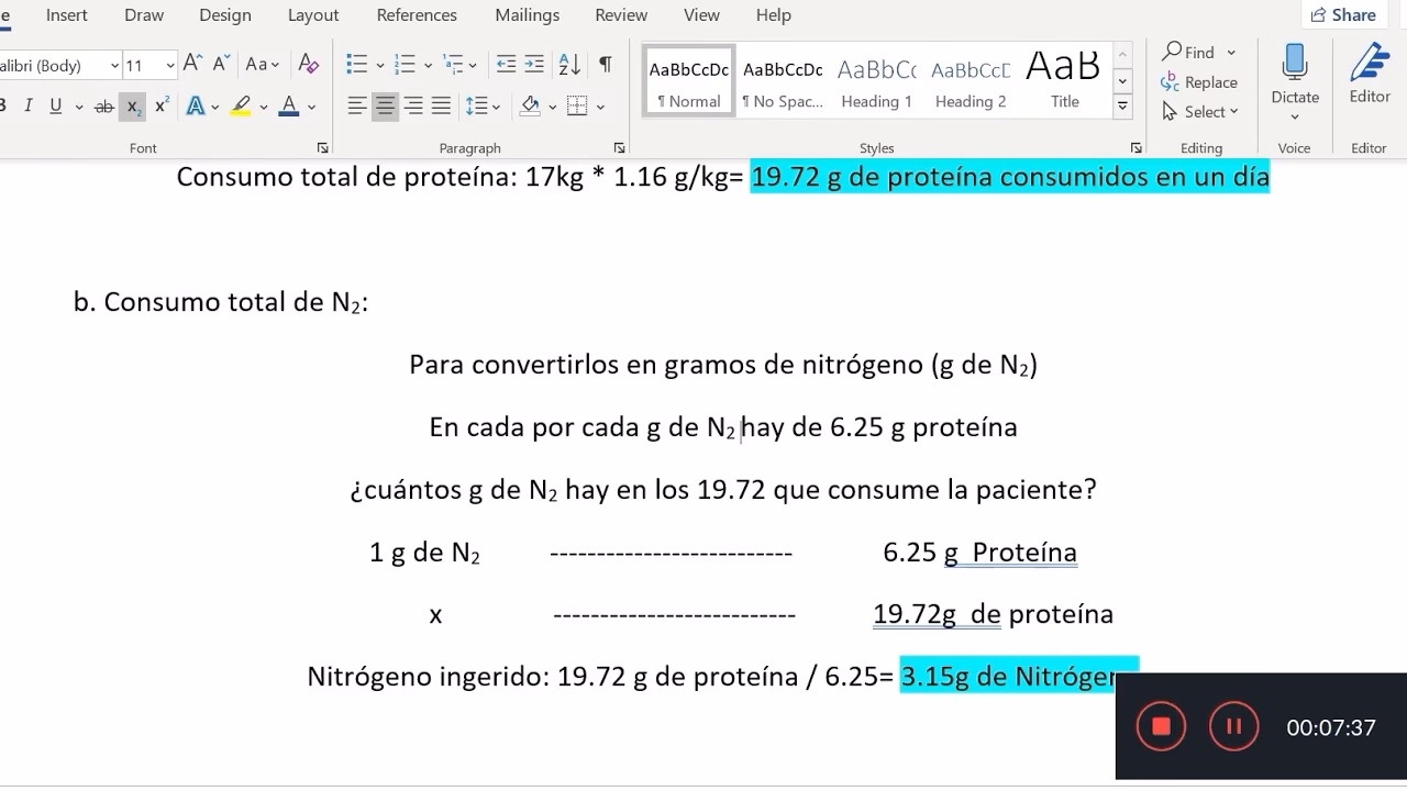 ¿Qué tiene que ver el nitrógeno con la proteína?