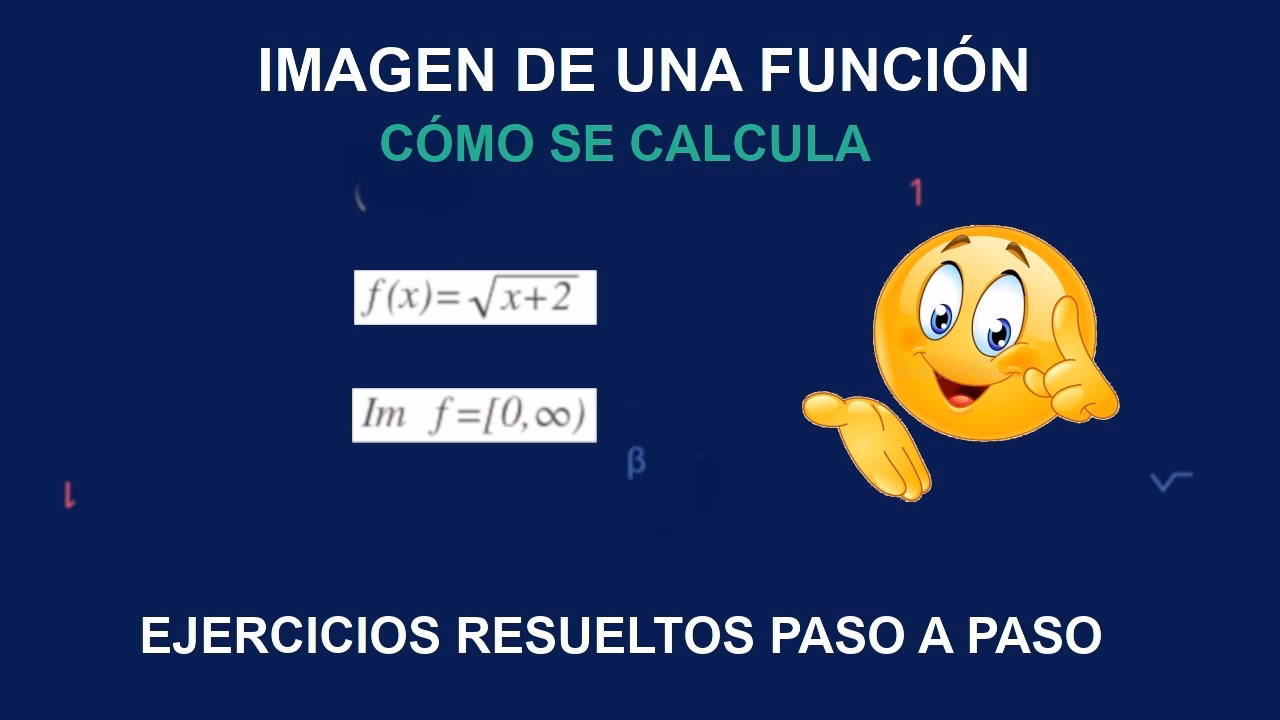 ¿Cómo se calcula la imagen de una función cuadrática?