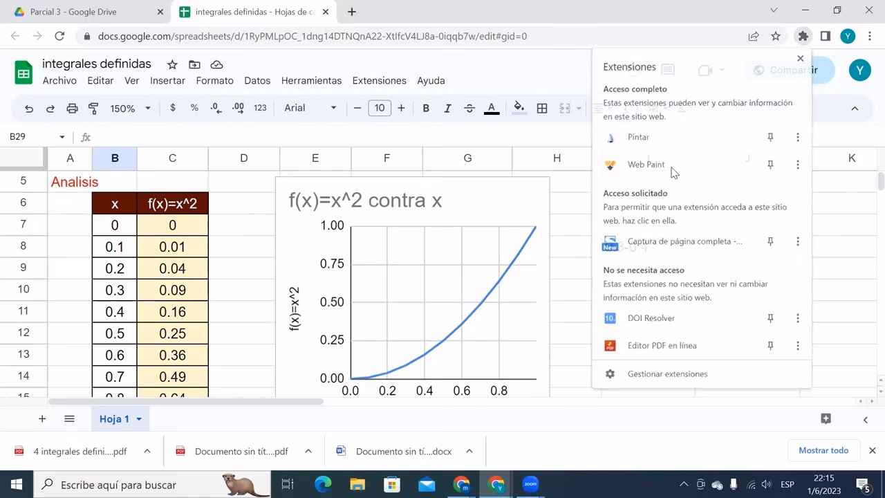 ¿Cómo poner fórmulas matemáticas en Google Sheets?