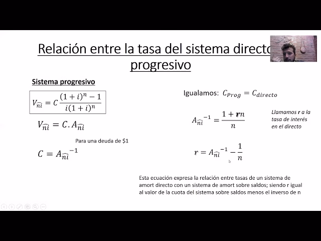 ¿Cómo se calcula el interés directo?