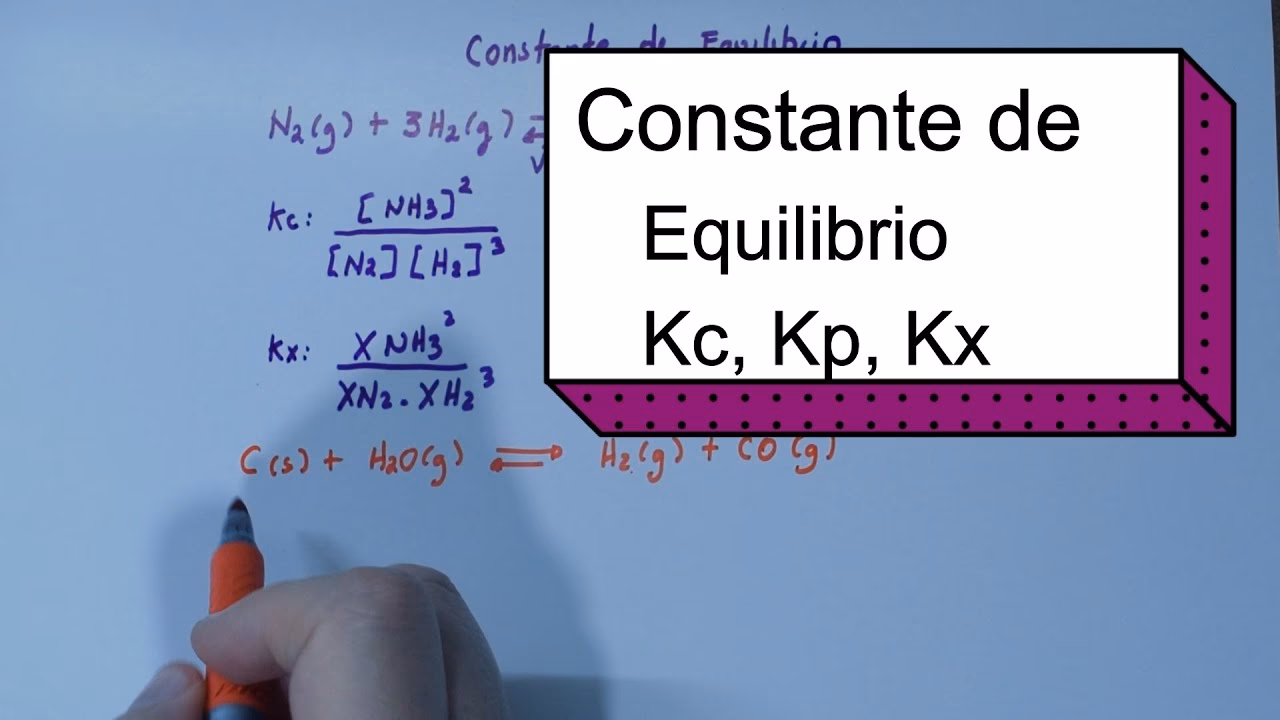 ¿Qué es la Kp en química?