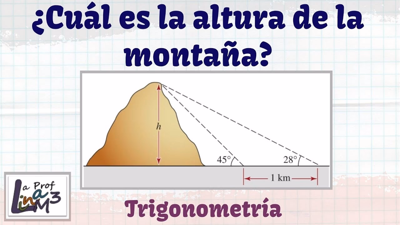 ¿Cuál es la fórmula para sacar la altura?