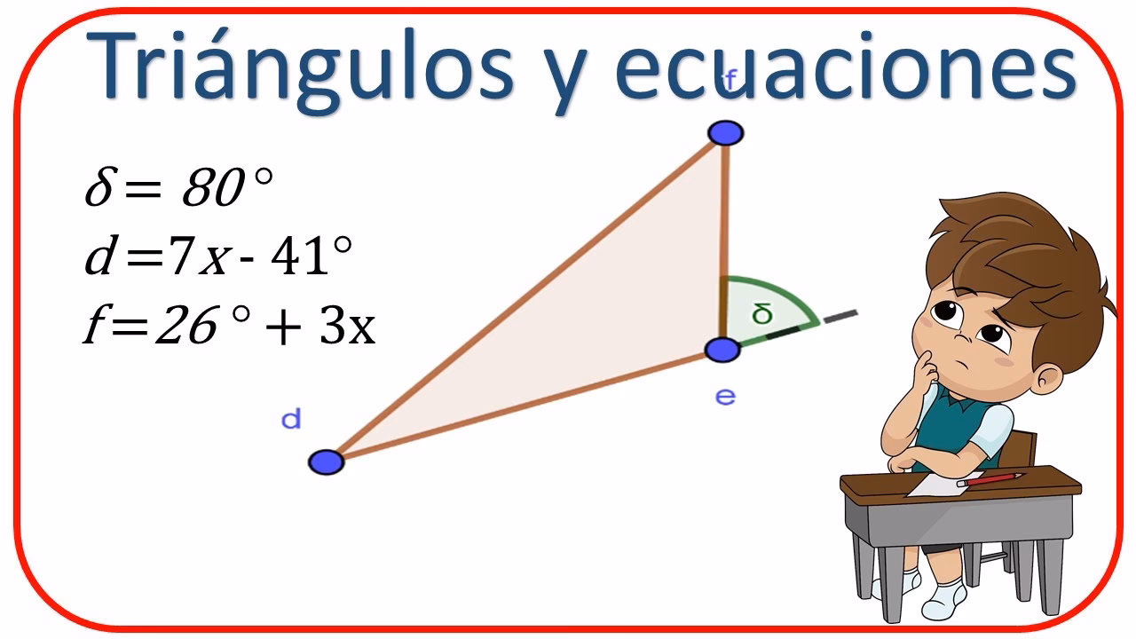 ¿Cómo se calcula la medida de los ángulos interiores de un triángulo?