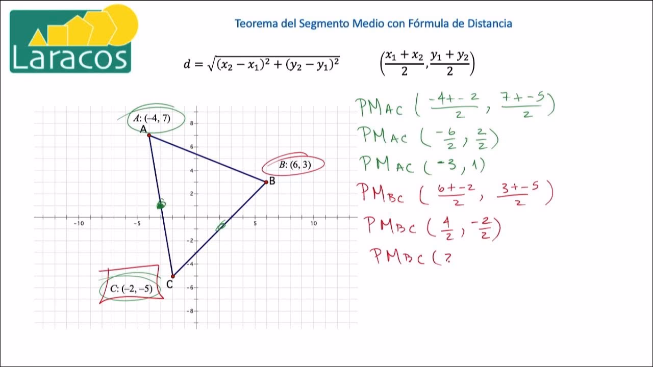 ¿Cómo calculo la longitud de un segmento?
