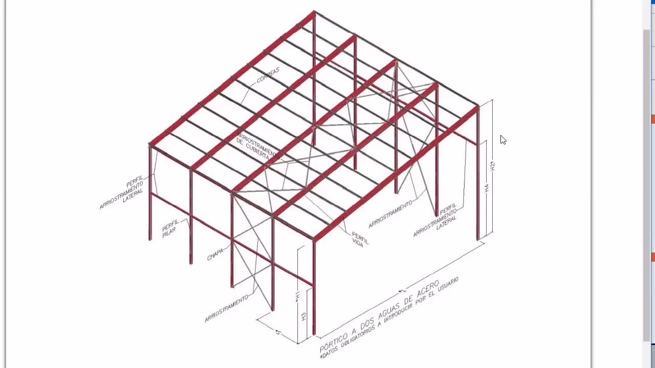 ¿Cómo se calcula el acero estructural?