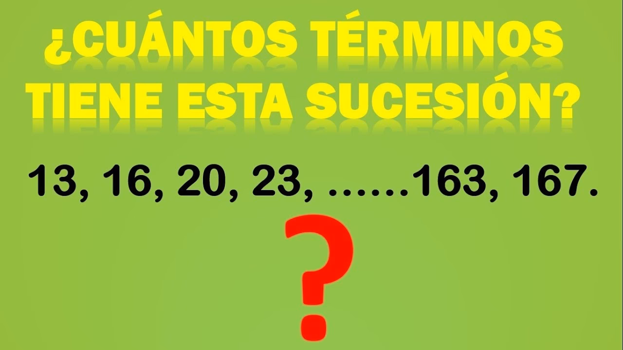 ¿Cómo se determina el término general de una progresión aritmética?