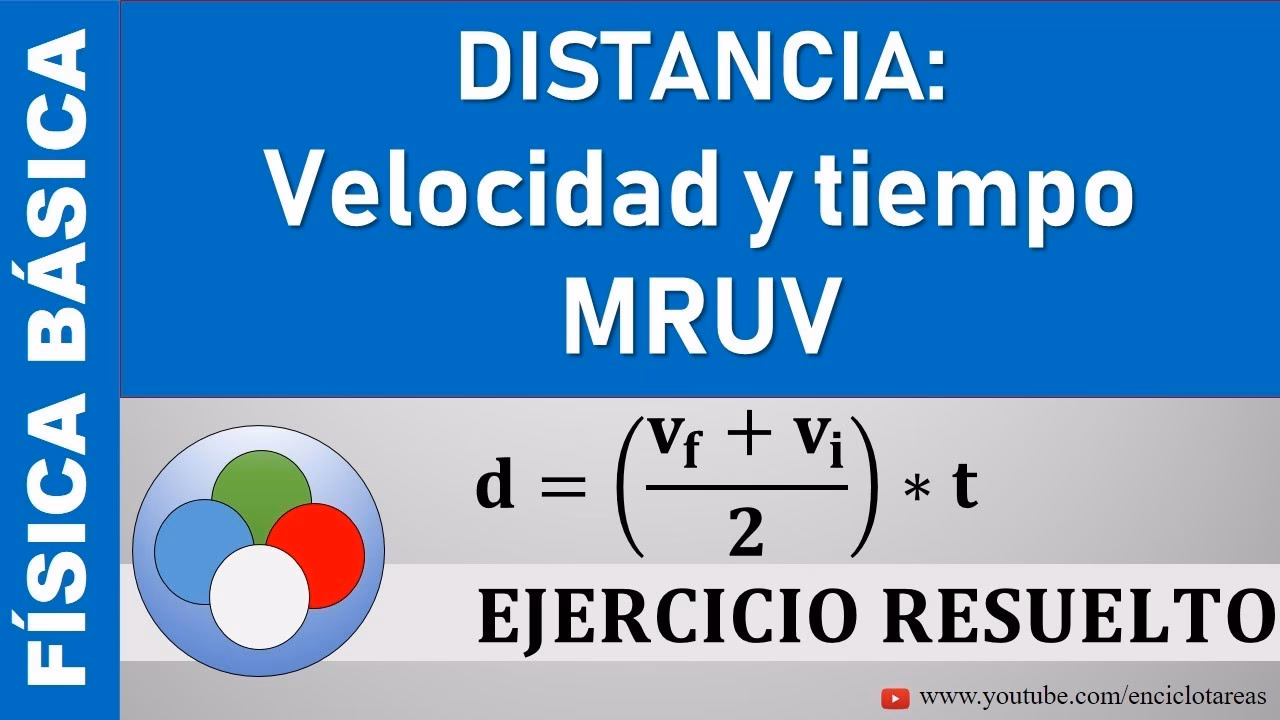 ¿Cómo sacar espacio en MRUV?