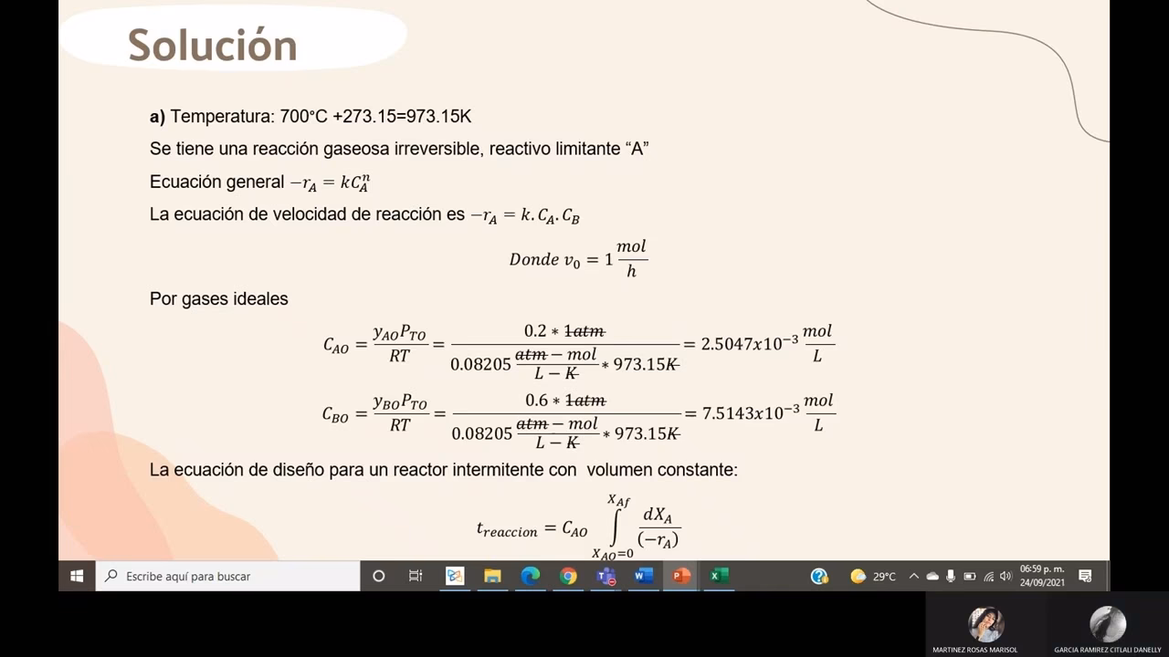 ¿Cómo se calcula el rendimiento de la reacción?