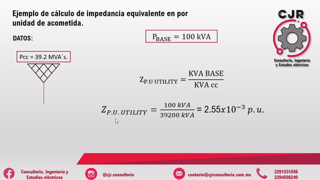 ¿Cuál es la resistencia de impedancia de un transformador?
