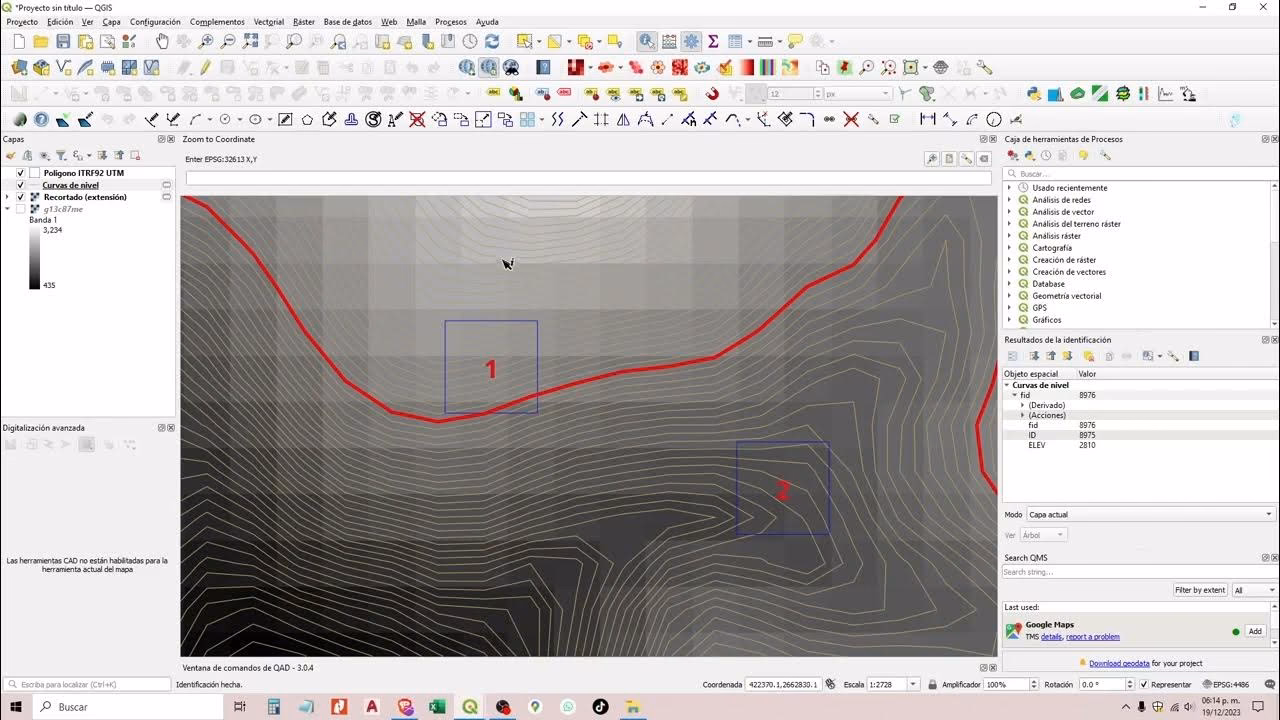 ¿Cómo calcular el valor z en QGIS?
