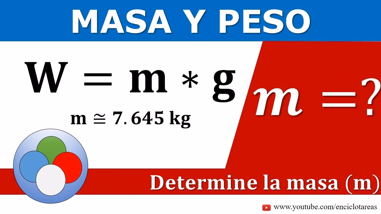 ¿Cómo calcular la masa de un objeto con fuerza gravitacional?