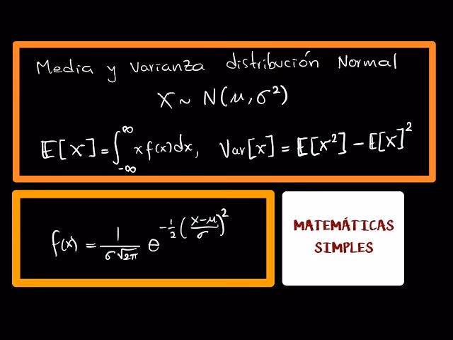 ¿Cómo calcular la media de distribución?