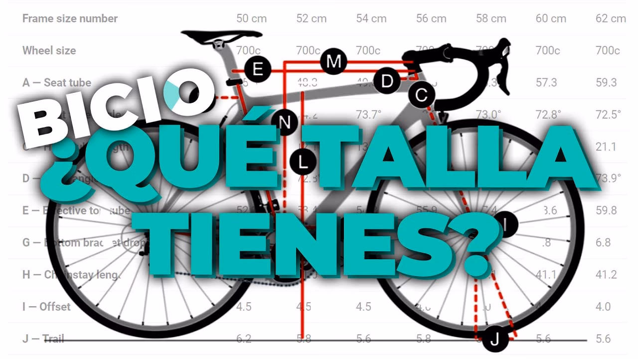 ¿Cómo puedo calcular la talla de bicicleta de carretera que necesito?