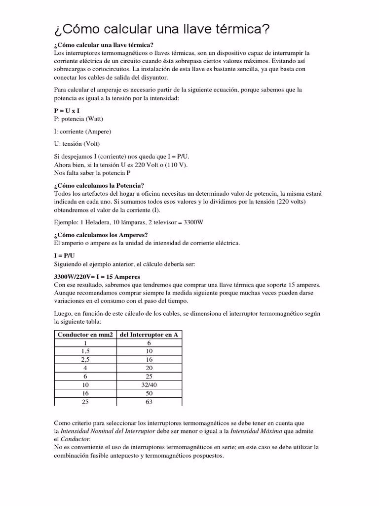 ¿Cuánto soporta una térmica de 25 amperios?