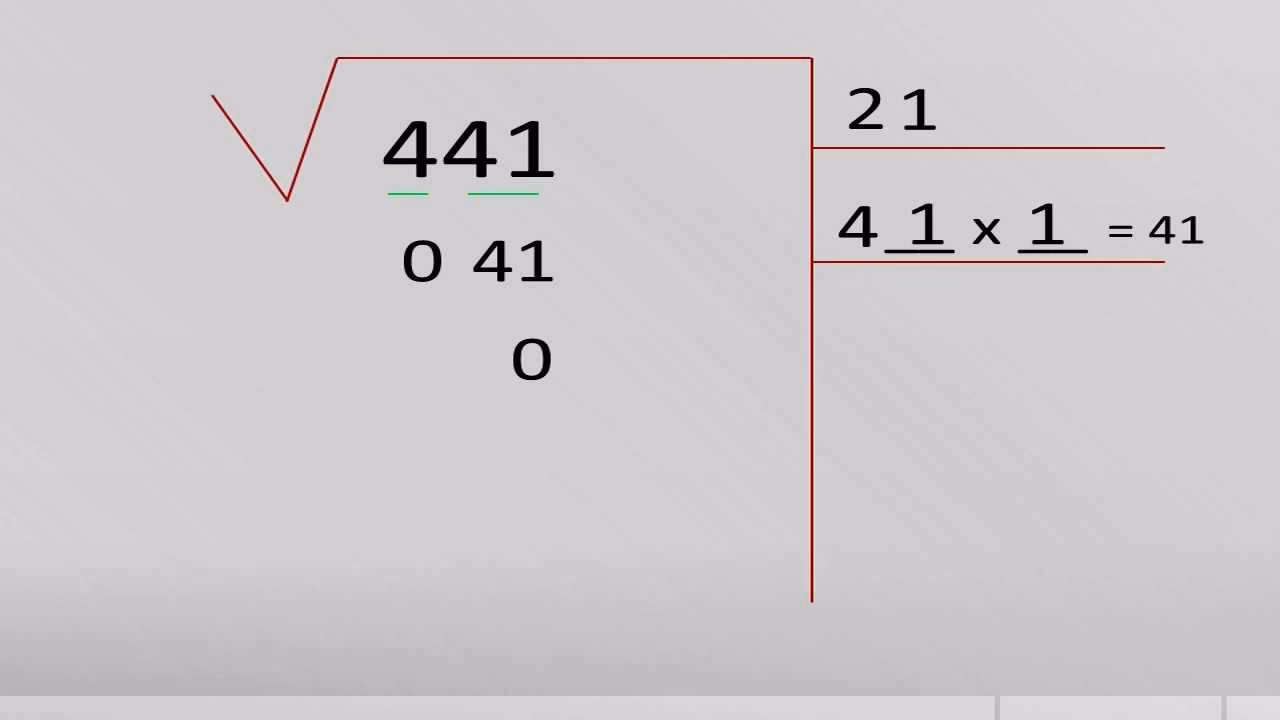 ¿Cómo se resuelve por raíces cuadradas?