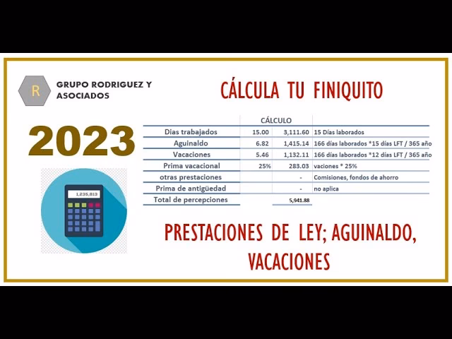 ¿Qué se calcula en una liquidación por renuncia voluntaria?