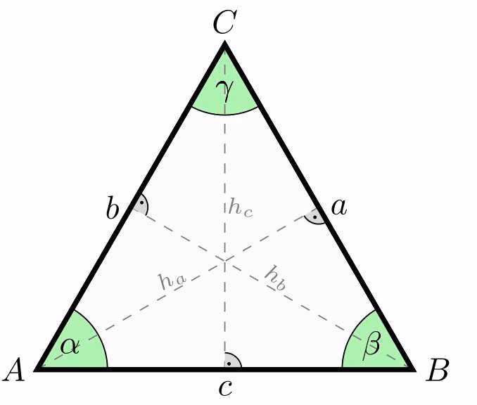 ¿Cómo puedo calcular el valor de los ángulos de un triángulo?