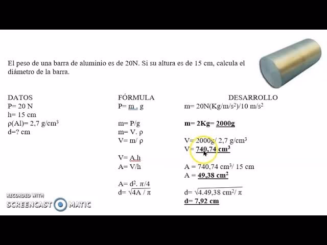 ¿Cómo hallar la masa de una circunferencia?