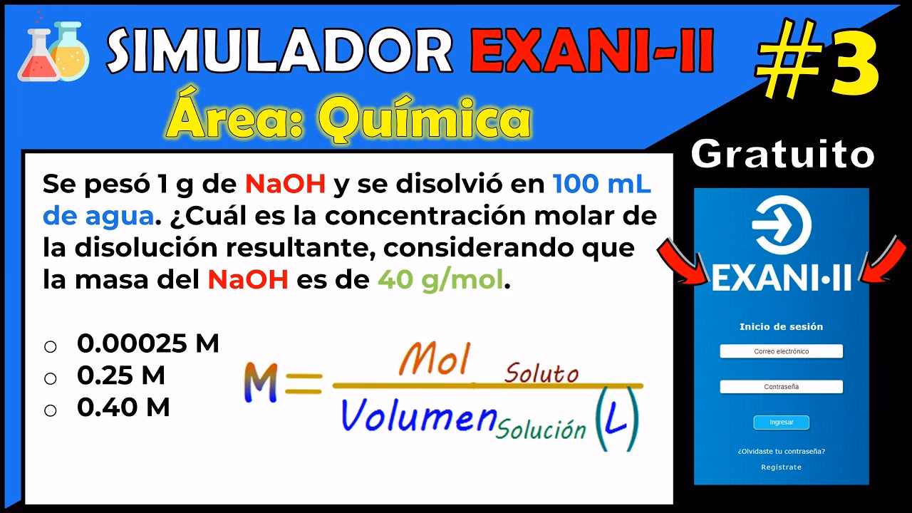 ¿Cómo calcular la masa a partir de la concentración?