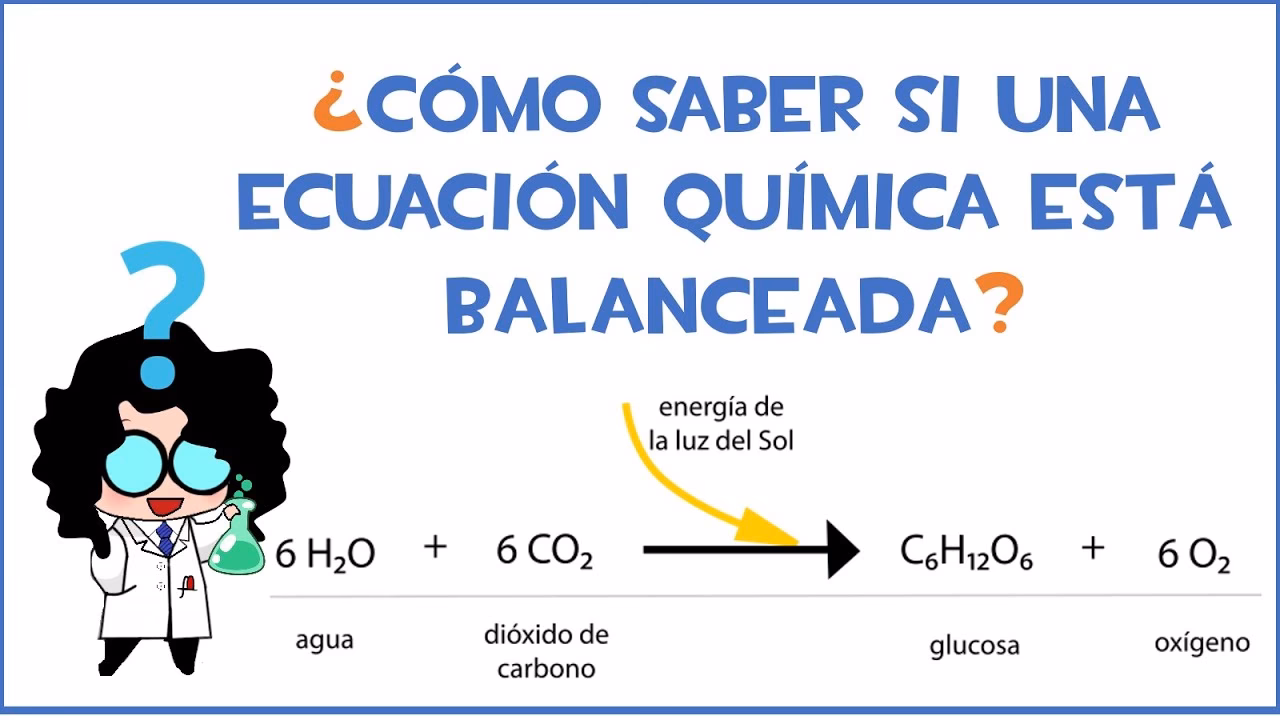 ¿Cómo sacar la ecuación balanceada?