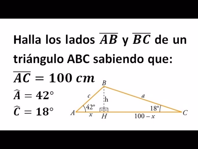 ¿Cuál es la longitud de BC?