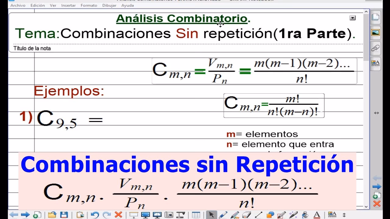 ¿Cuántas combinaciones se pueden hacer con 1, 2, 3, 4, 5 sin repetir?