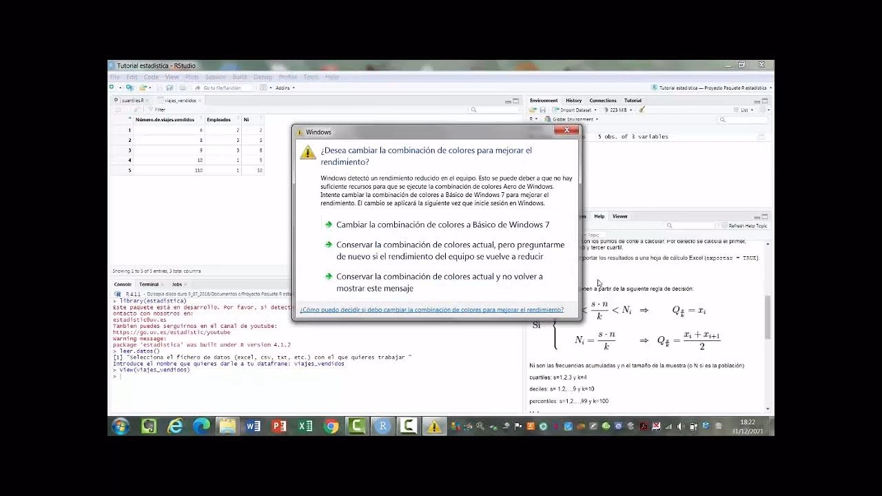 ¿Cómo puedo calcular percentiles en R?