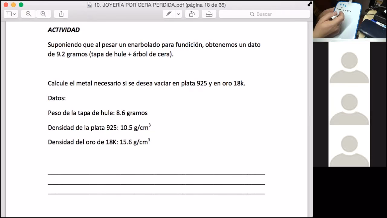 ¿Cuánto más pesado es el oro que la plata?