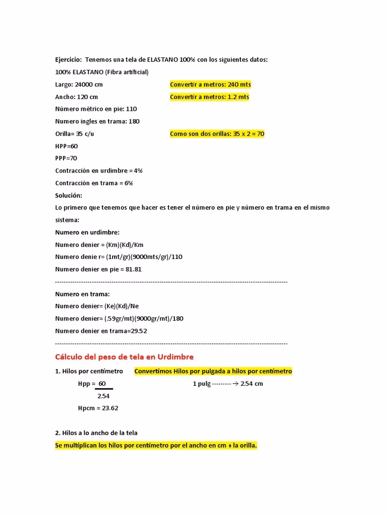 ¿Cómo calcular un metro de tela?