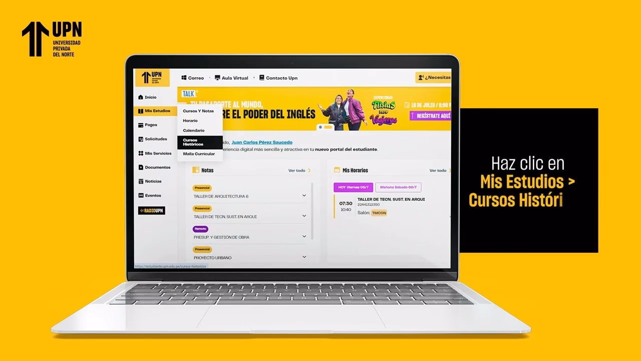 ¿Cómo se califica en la UPN?