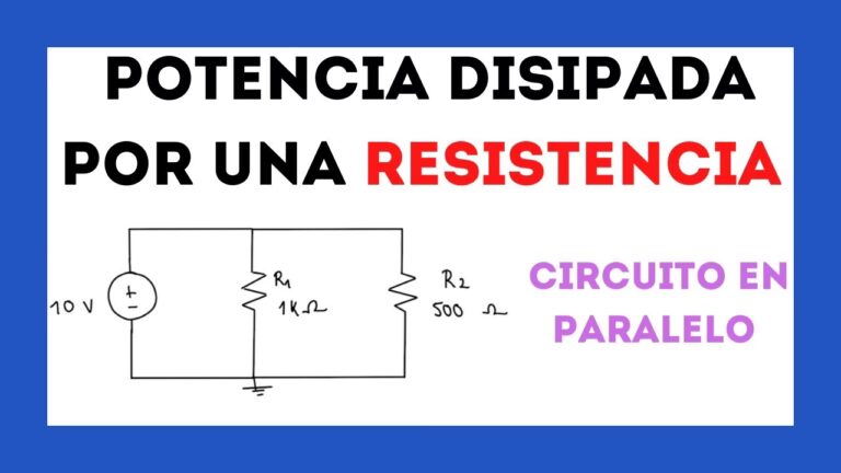 Entendiendo la Potencia Disipada en Circuitos | TODO CALCULADORAS