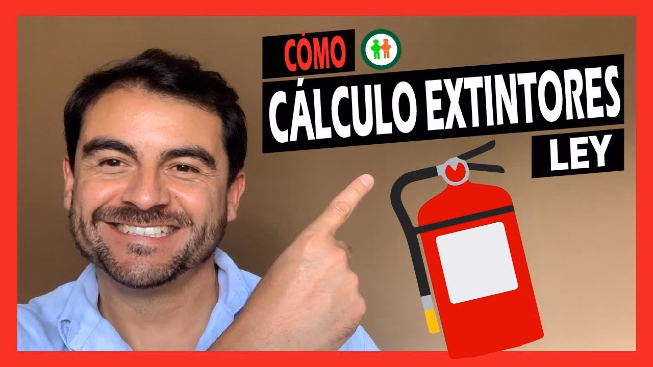 ¿Cómo hacer el cálculo de extintores?