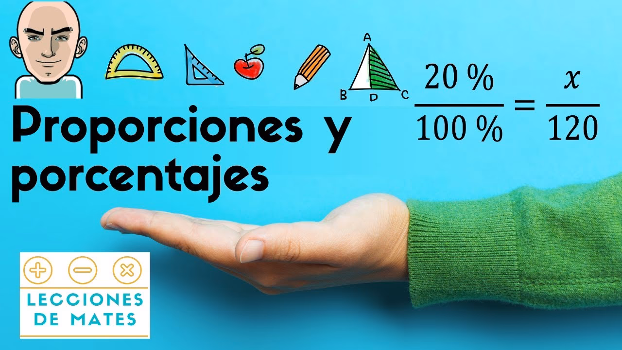 ¿Cómo convertir porcentajes en proporciones?