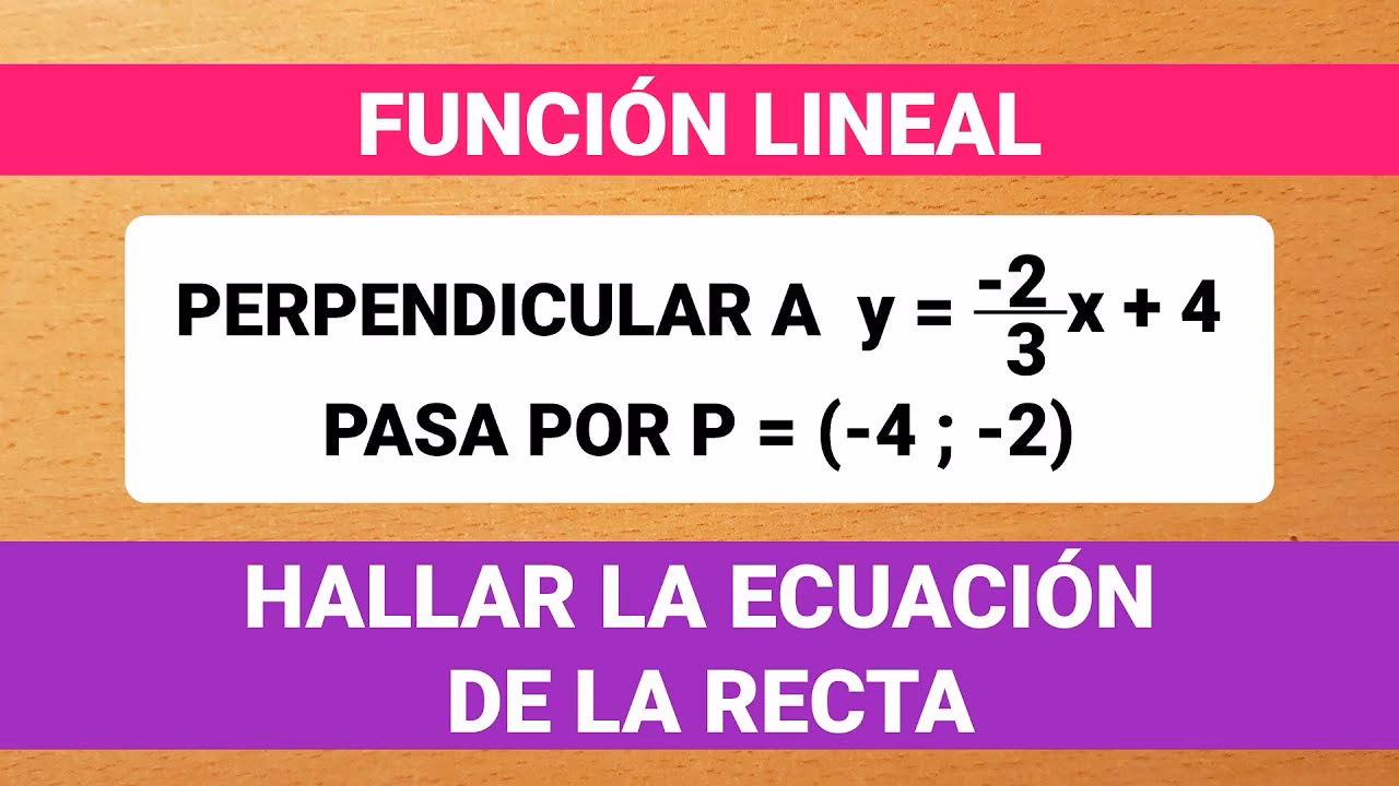 ¿Cómo encontrar una recta que pase por un punto determinado?