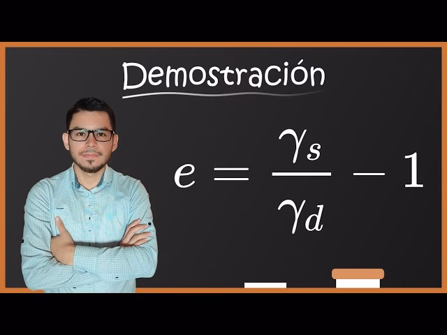 ¿Cómo hallar el porcentaje de vacíos?