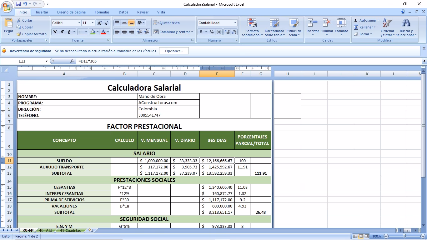 ¿Cómo calcular un sueldo mensual?