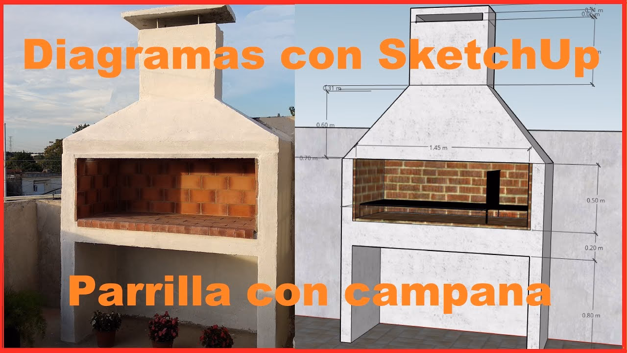 ¿Qué profundidad debe tener una parrilla?