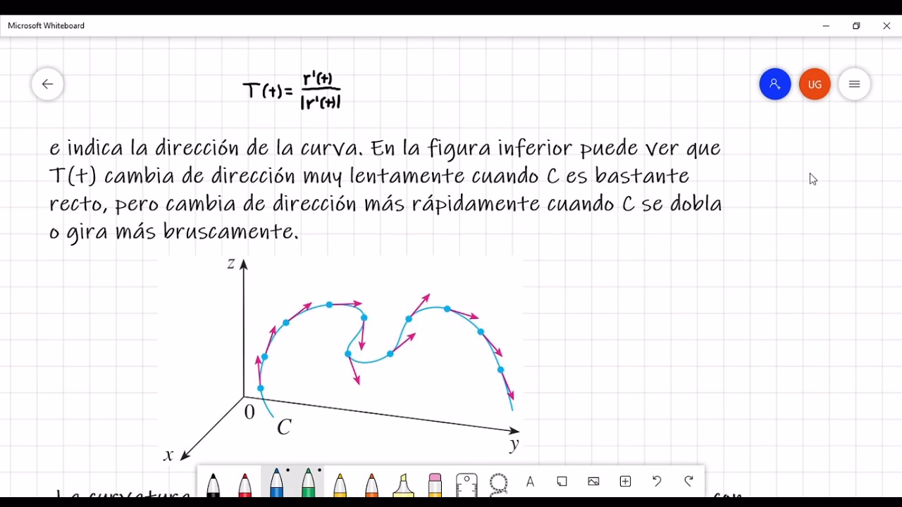 ¿Qué son las curvas en el espacio?