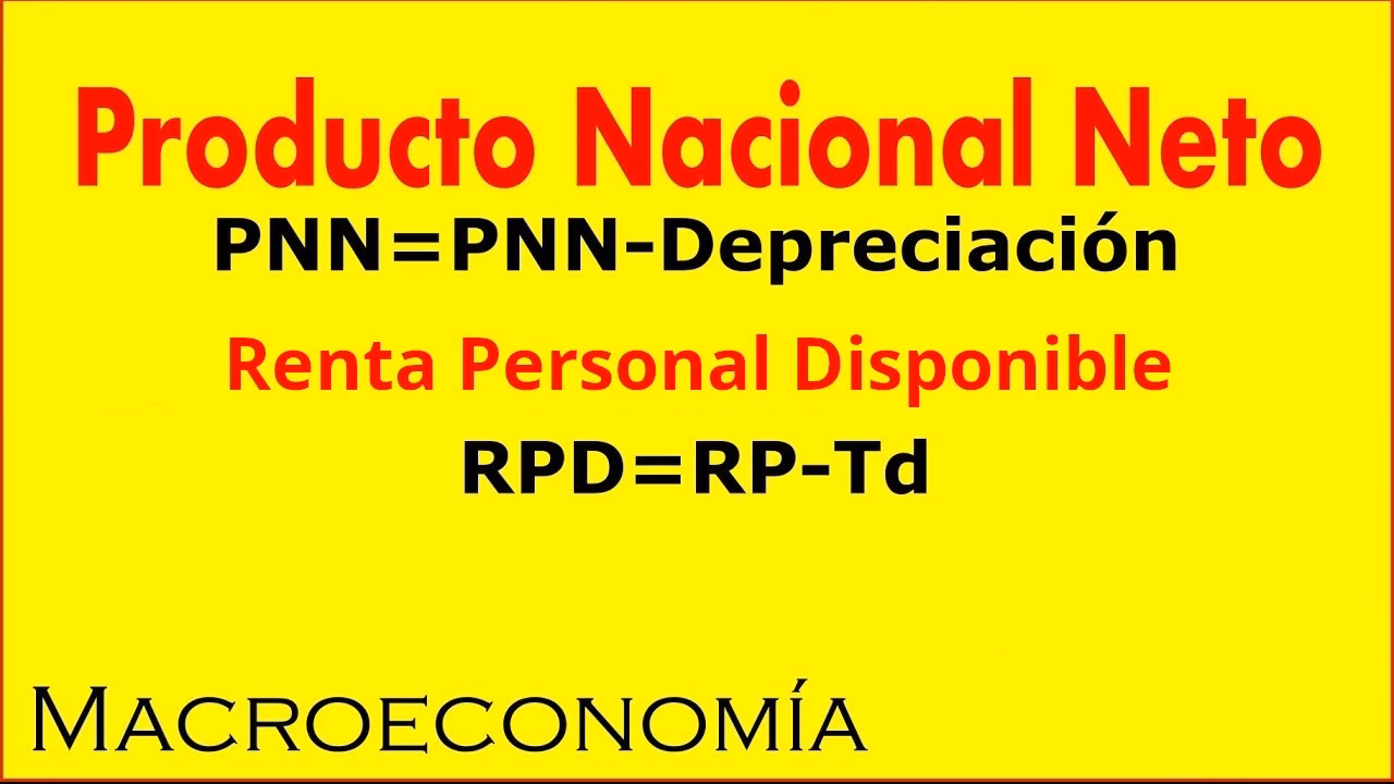 ¿Cómo se calcula el producto nacional?