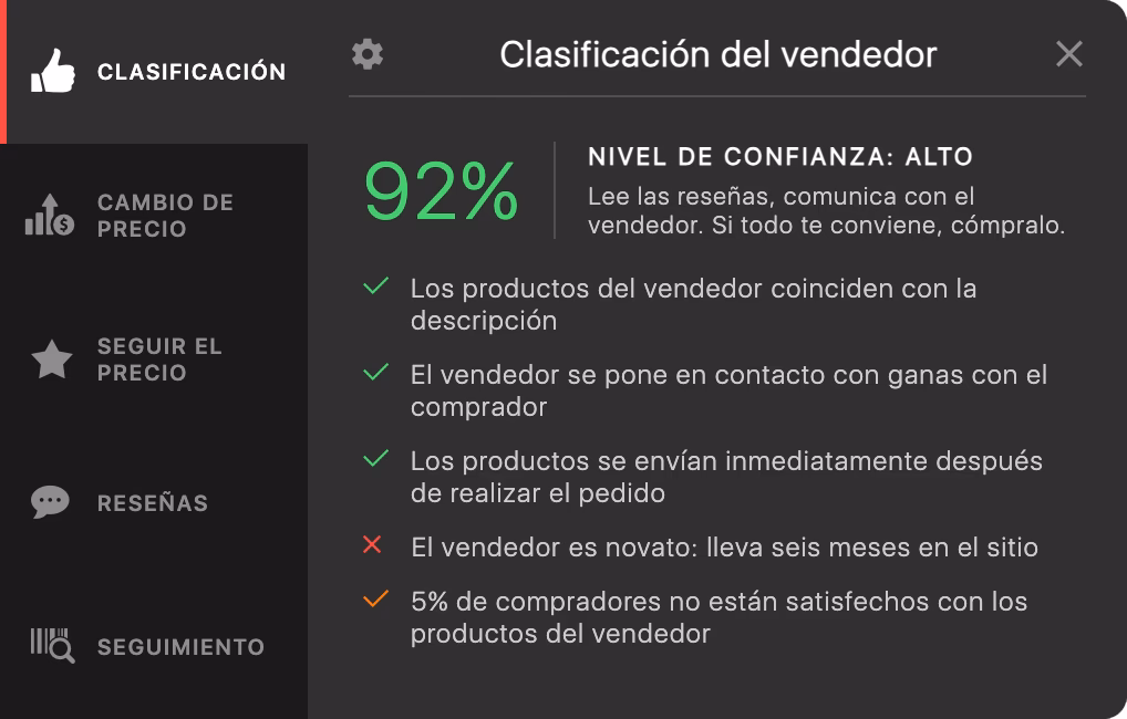 ¿Cómo consultar el gasto de Aliexpress?