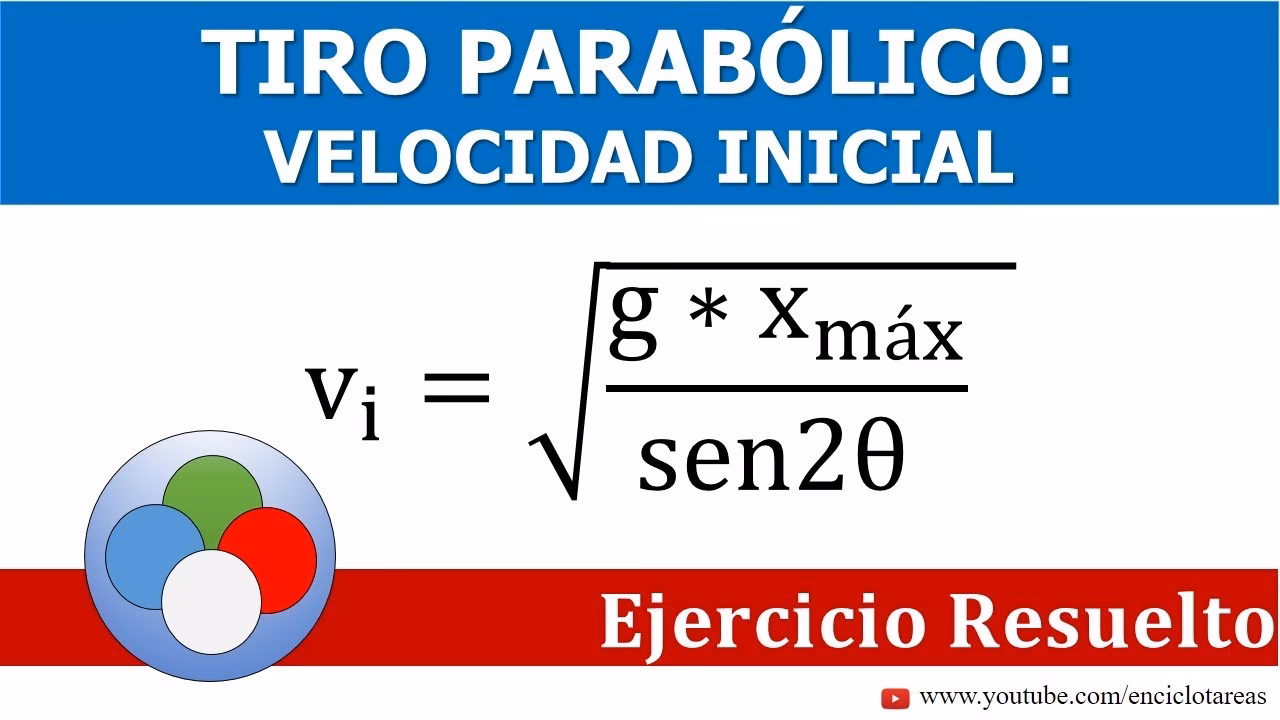 ¿Cómo se calcula la velocidad inicial?