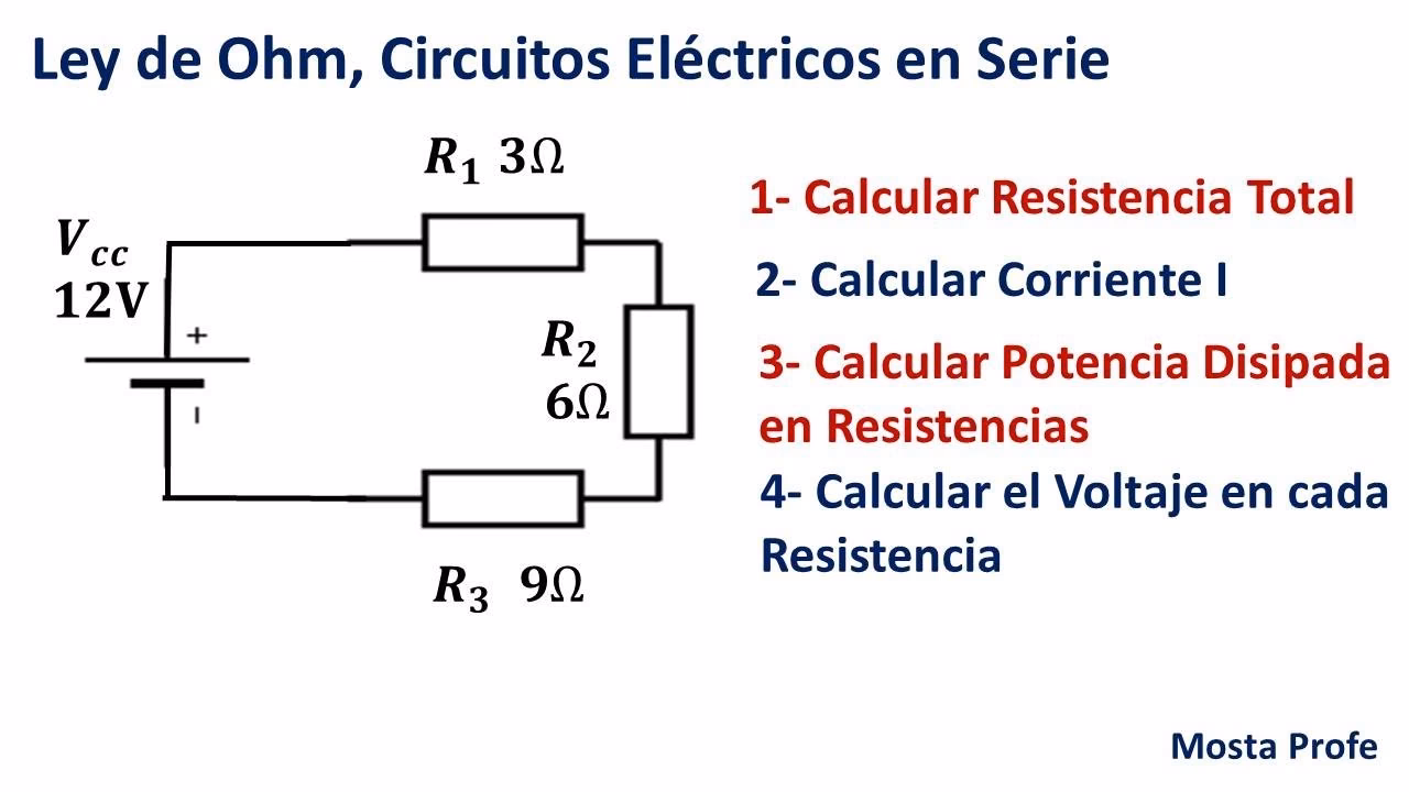 ¿Cómo calcular el voltaje total de una resistencia?