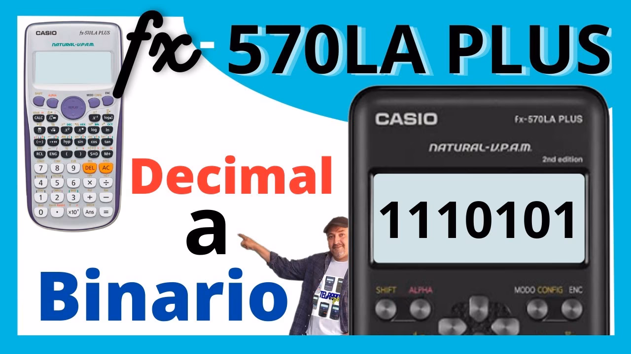 ¿Cómo sacar binario en calculadora?