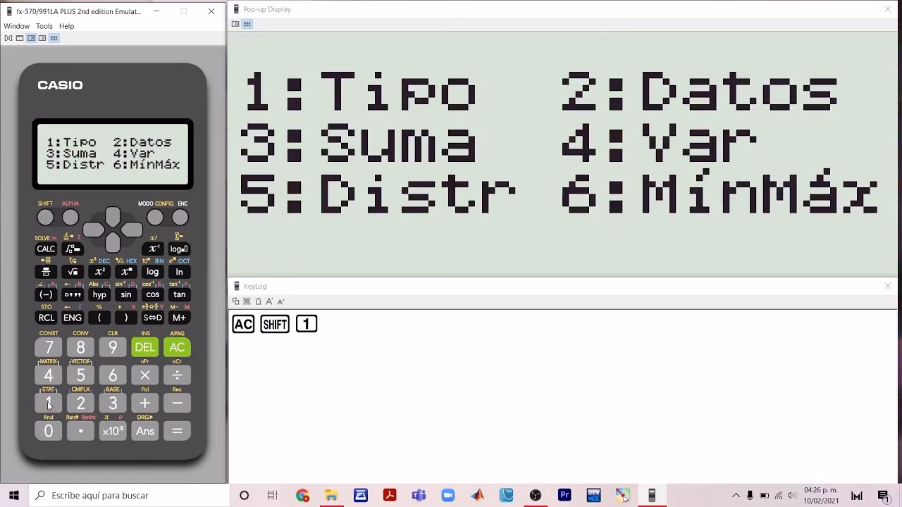 ¿Cómo se recargan las calculadoras Casio?