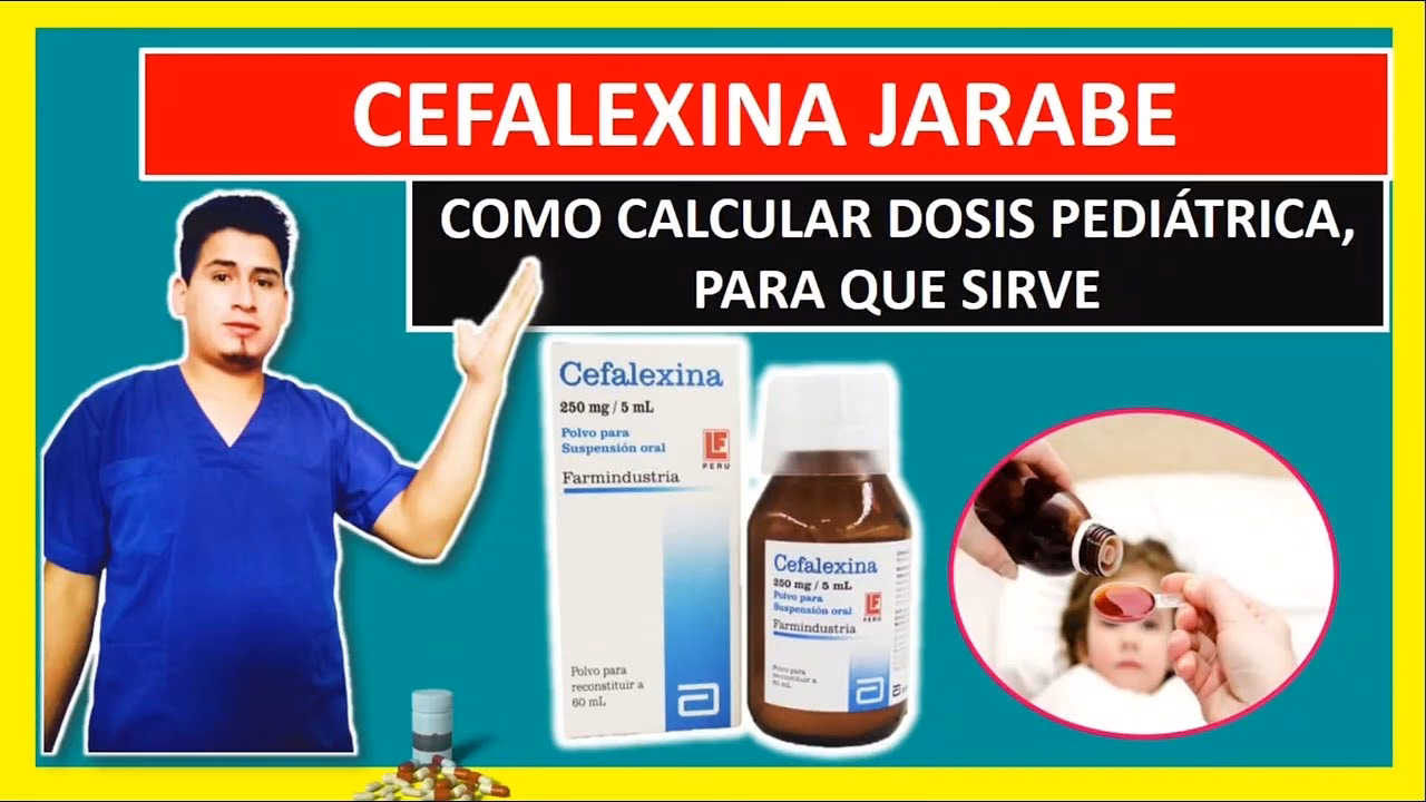 ¿Cómo se calcula la cefixima pediátrica?