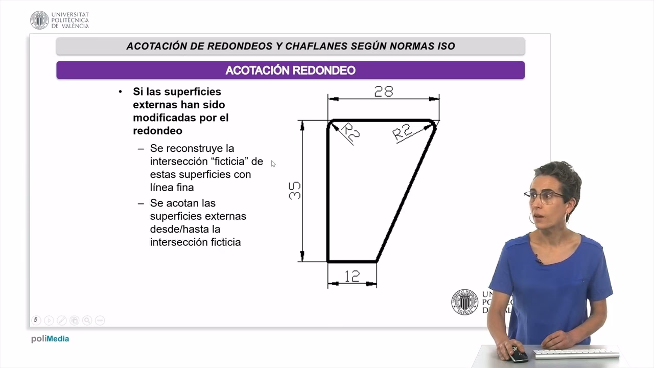 ¿Cómo medir el chaflán?